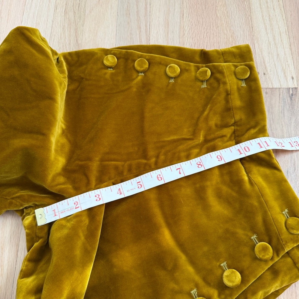 Sezane NWT Maria Dela Orden MDLO Paz Velour Sailor Wide Leg Pants Size 32 US 0 - Picture 14 of 15